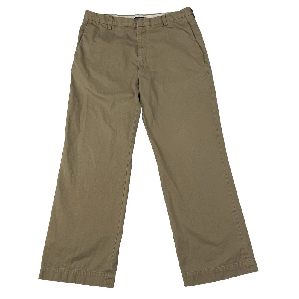 Vintage Banana Republic Mens Pants‎ Beige 38x32 (37x31 fit) Dawson Chino Relaxed